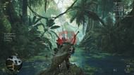 The Scarlet Forest is easily the most beautiful map in any modern Monster Hunter game to date (Image via Capcom/Sportskeeda)